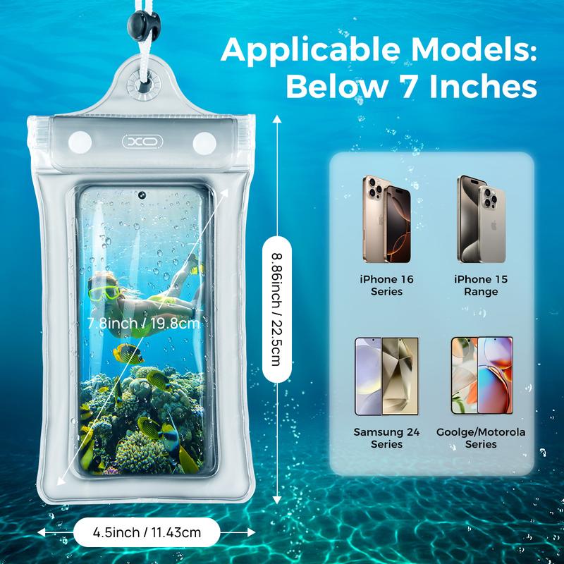 Bluewaves™ 2-Pack Waterproof Phone Pouches — VIP ONLY